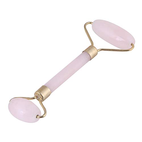 Rouleau de visage en quartz rose, 1pc outil de massage du vi